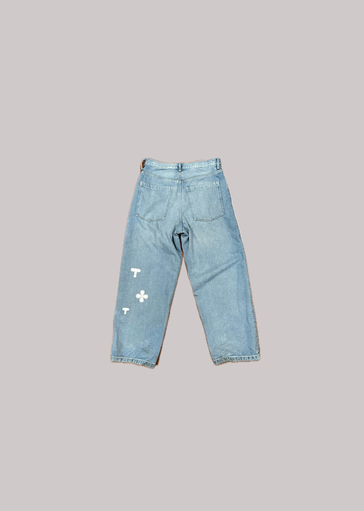 T + T Light Wash Denim